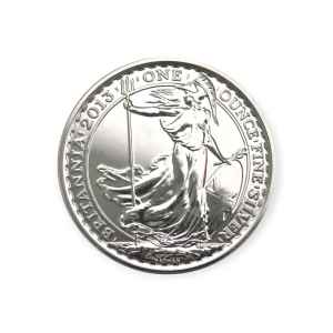 2013 1oz Britannia Silver Coin