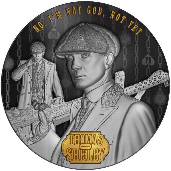 Thomas Shelby – Peaky Blinders 2oz 2023 Silver Coin