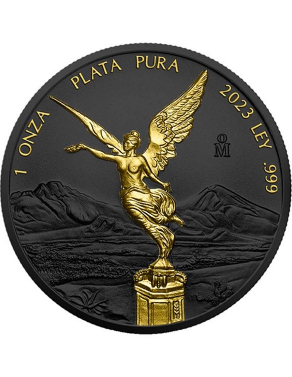 Libertad Black Platinum & 24k Gold Coin | Next Day Bullion
